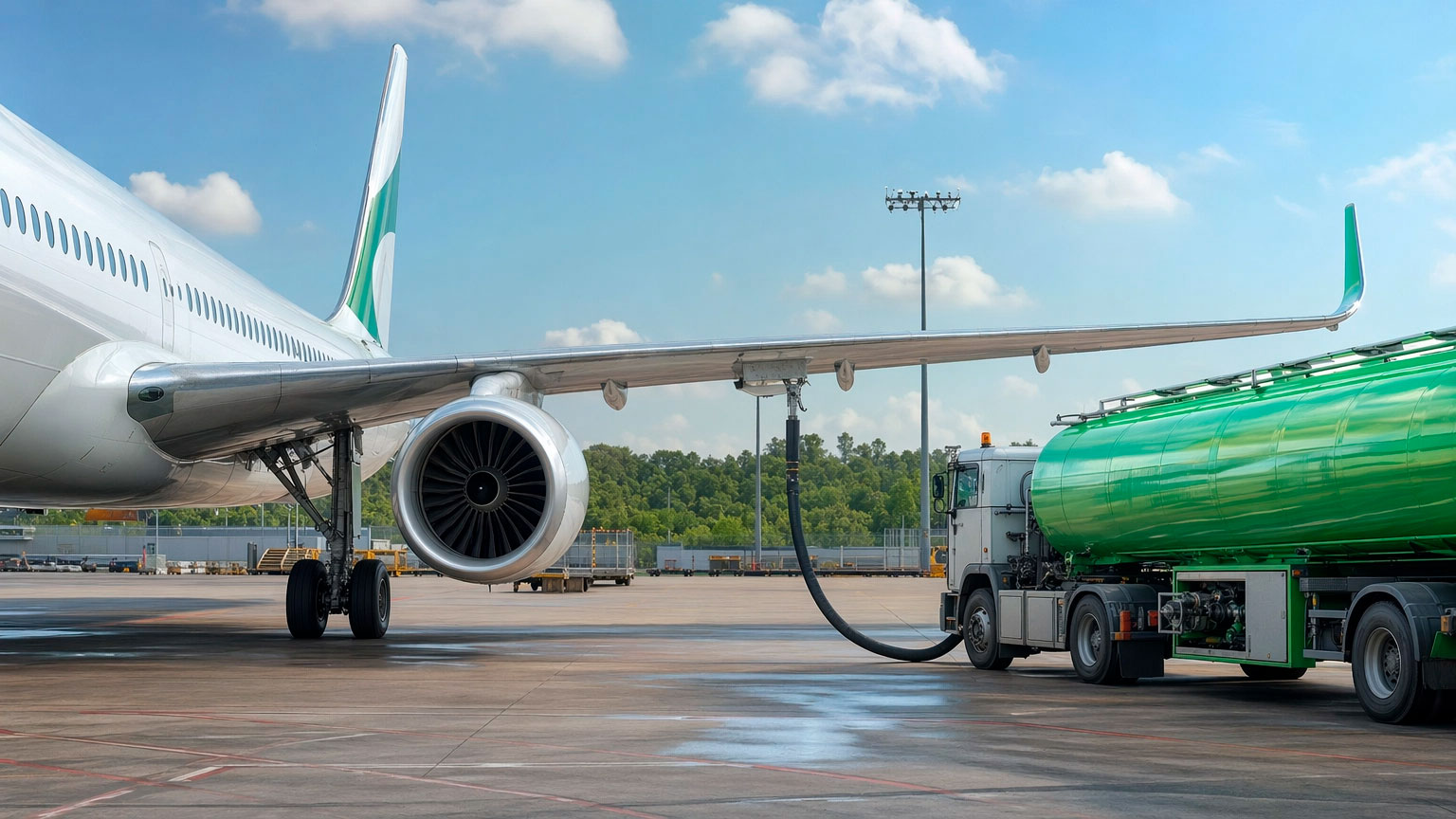 Combustível sustentável de aviação