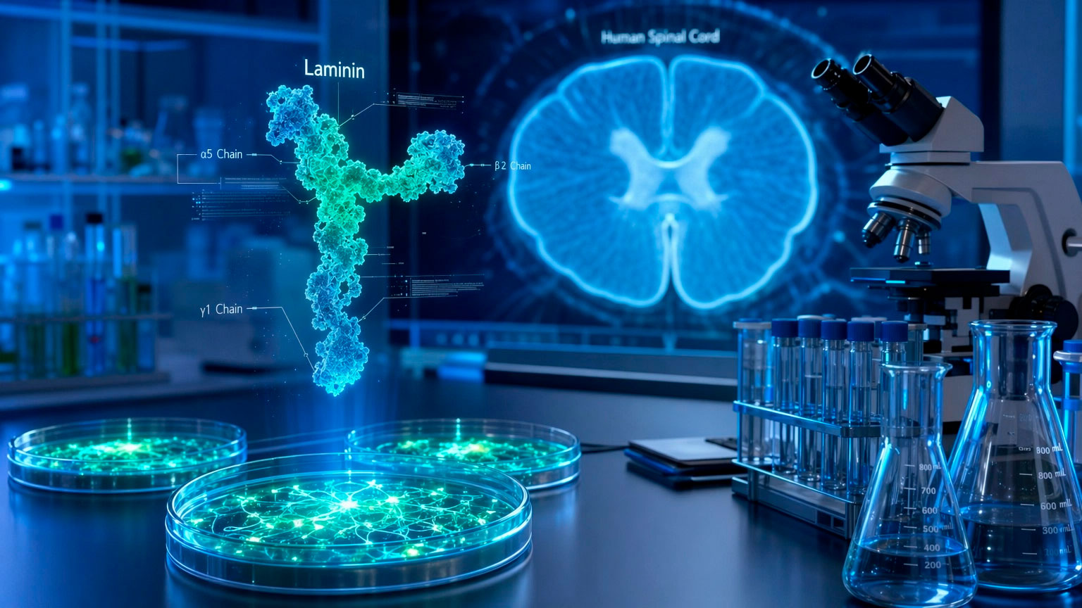 Pesquisa com polilaminina para regeneração medular